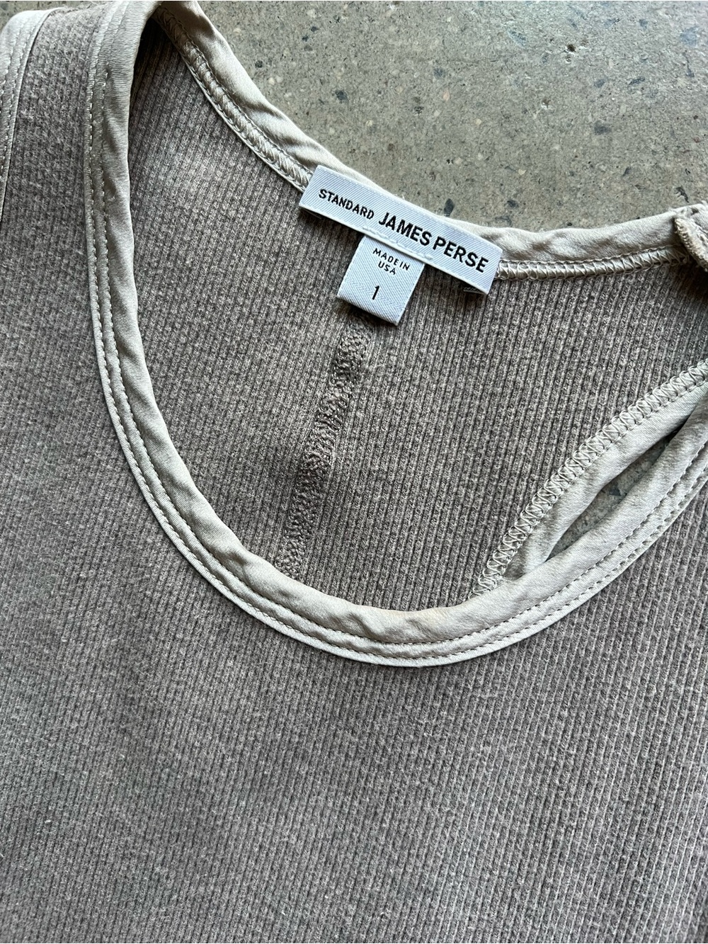 James Perse Silk Trim Ribbed Tank Dress - Like New - Picture 11 of 11